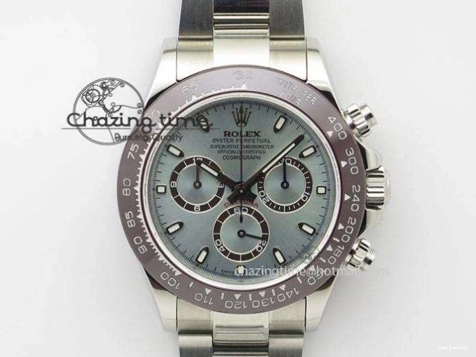 SS A2836 Dial Brown VRF Bracelet Best on SS RG 1:1 Yacht-Master 116621 Edition 0126